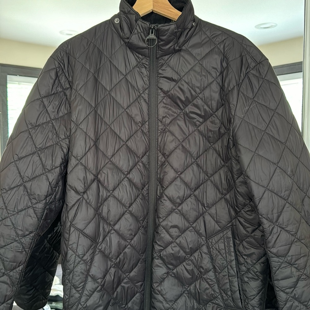 Barbour Black Jacket Large